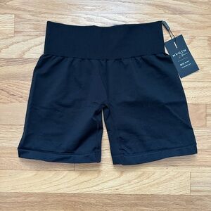 NVGTN Black Bike Shorts NWT